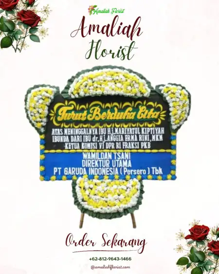 Papan Bunga Duka Klunggen